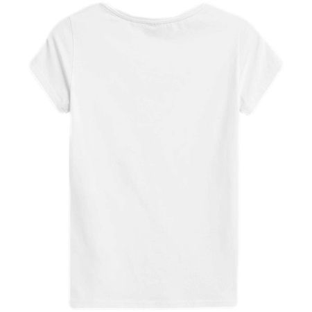 Koszulka T-shirt Damski 4F H4L22 TSD353 biały