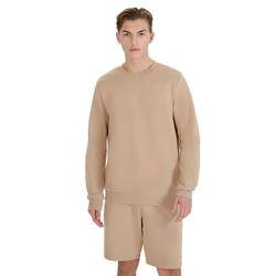 Męska bluza dresowa nierozpinana bez kaptura 4FWSS25TSWSM1622 beż