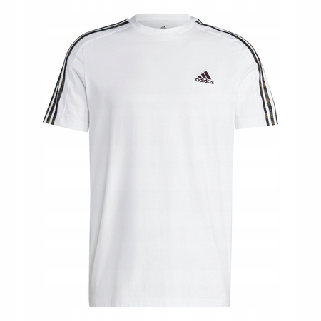 Koszulka Męska adidas Essentials Single Jersey 3-Stripes IC9343
