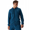 Bluza męska z kapturem rozpinana 4F 4FWMM00TSWSM1466 morski