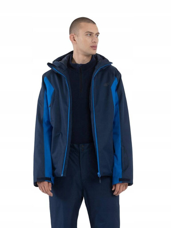 Kurtka Męska narciarska 4F AW23 TTJAM306 kobalt