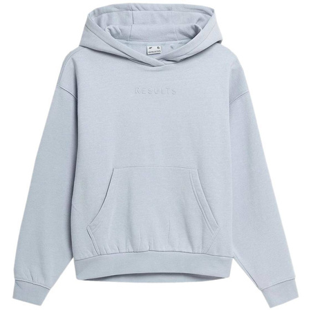 Bluza Damska 4F z kapturem H4L22 BLD031 niebieska