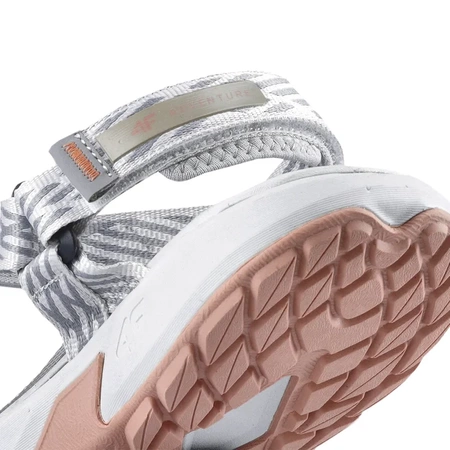 Sandały damskie 4F PATHWAY RSS24FSANF049 szare