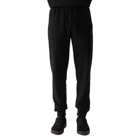 Spodnie długie męskie dresowe joggery 4FWMM00TTROM0943 czarne