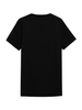 Koszulka T-shirt Męski gładki 4F czrany 4FSS23-TTSHM536