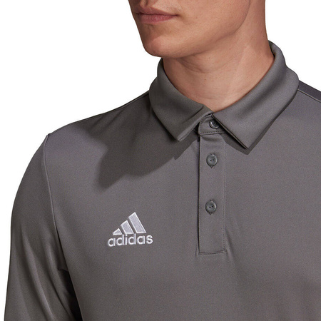 Koszulka męska polo Adidas szara H57486