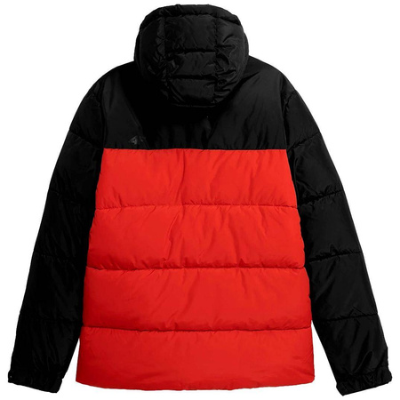 Kurtka Zimowa puchowa Męska 4F H4Z22 KUMP009 czerwony