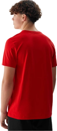 Koszulka męska 4F WSS24TTSHM1155 czerwona