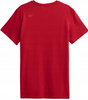 Koszulka T-shirt Męski 4F NOSH4-TSM352 CZERWONY