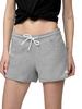 Krótkie Spodenki Dresowe Damskie 4F NOSH4-SKDD001 SZARE