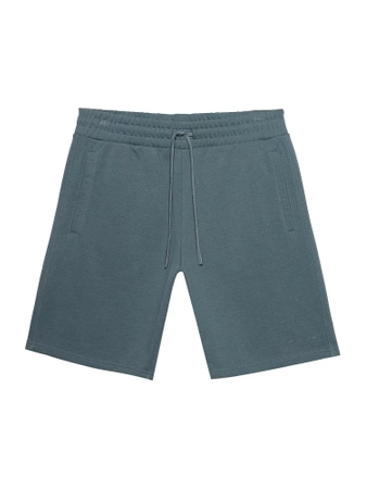 Spodenki męskie dresowe 4F WSS24TSHOM342 oliwkowe