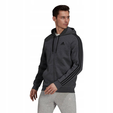 Bluza Męska rozpinana adidas Essentials Fleece 3-Stripes HB0042