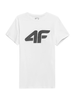Koszulka T-shirt Męski 4F 4FSS23 TTSHM537 biały