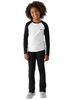 Longsleeve dziewczęcy 4F 4FJWAW24TLONF291 czarny