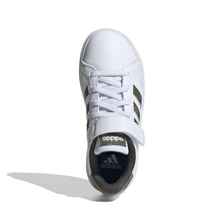 Buty dziecięce sportowe adidas IG1235 GRAND COURT 2.0 EL