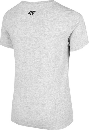 Koszulka T-shirt chłopięcy 4F HJZ22 -JTSM002 szary