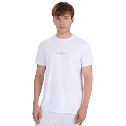 Koszulka męska t-shirt 4FWAW25TTSHM2961 biała