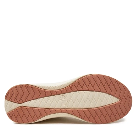 Buty sportowe damskie 4F z siatki na siłownię 4FMM00FSPOF027 kremowe