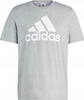 Koszulka Męska bawełniana adidas Essentials Single Jersey Big Logo IC9350