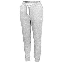 Spodnie Dziewczęce Dresowe 4F HJL21-JSPDD001 SZARE