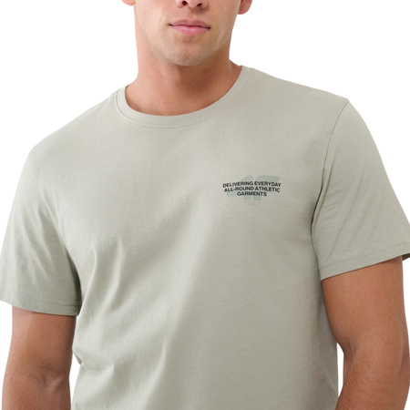 Koszulka męska t-shirt 4F 4FWSS25TTSHM1974 oliwkowy
