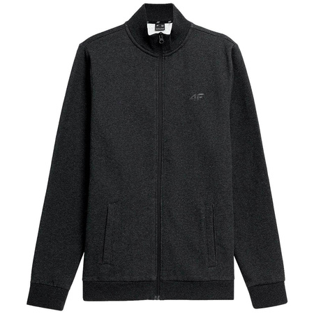 Bluza Męska z suwakiem 4F H4Z22 BLM351 ciemny szary