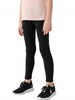 Legginsy Dziewczęce Bawełniane 4F HJL22-JLEG004 czarne