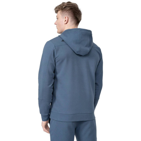 Bluza męska 4F rozpinana H4L22 BLM014 denim