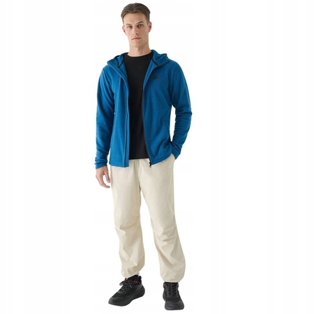 Polar męski rozpinany 4FWMM00TFLEM290 morska zieleń