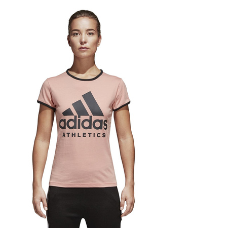 Koszulka Damska z dużym logo adidas Sid Slim Tee CF1440