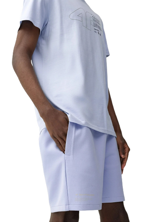 Krótkie Spodenki Męskie jasny niebieski 4FSS23-TSHOM054