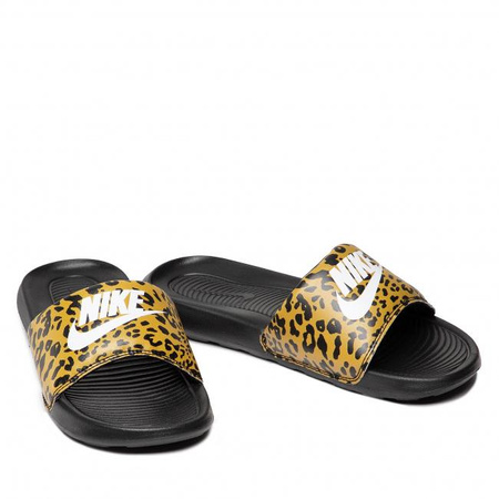 Klapki Damskie z wzorem panterki Nike One Slide Print CN9676-700