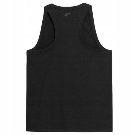 Koszulka bez rękawów 4F 4FSS23-TSLEM017 czarny