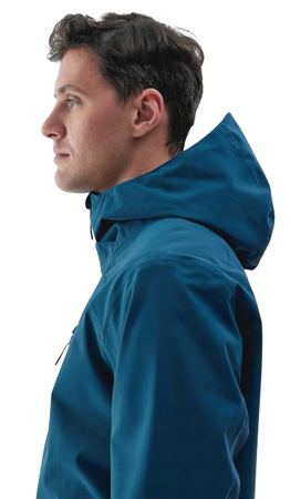 Kurtka męska z kapturem 4F WSS24-TTJAM462 granat