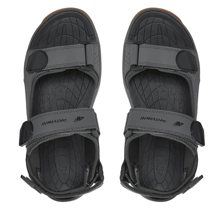 Sandały męskie sportowe 4F szare 4FRSS24FSANM051