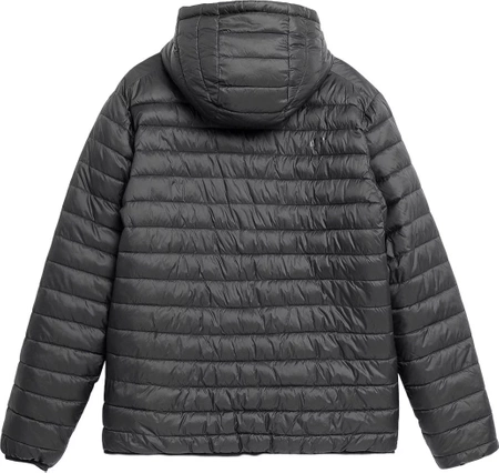 Kurtka dwustronna Pikowana Męska 4FAW23-TDJAM242 zielony