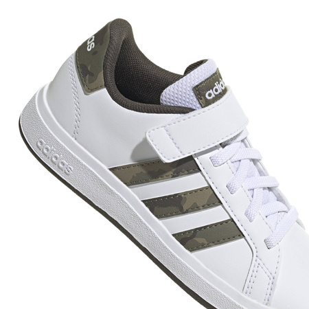Buty dziecięce sportowe adidas IG1235 GRAND COURT 2.0 EL