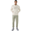 Bluza męska z kapturem 4F 4FWSS25TSWSM1585 kremowa