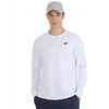 Bluzka męska z długim rękawem longsleeve 4FWMM00TLONM432 biały