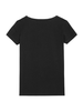 Koszulka T-shirt Damski z nadrukiem czarny 4F SS23 TTSHF583