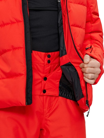 Kurtka narciarska męska 4FAW23TTJAM307 czerwona