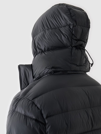 Kurtka narciarska puchowa z naturalnym wypełnieniem 4FWAW24TDJAM522 czarna