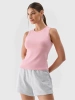 Koszulka top damski 4FWMM00TSLEF132 jasny róż