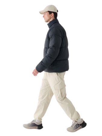 Kurtka zimowa męska puchowa 4F 4FWAW24TDJAM485 czarna