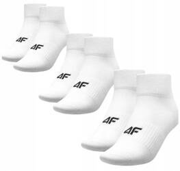 Skarpetki za kostkę 4F 4FWMM00USOCM278 biały