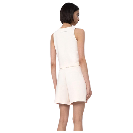 Damskie Krótkie spodenki Dresowe 4F kremowe 4FSS23TSHOF172