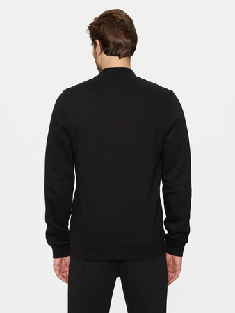 Męska bluza dresowa rozpinana bez kaptura 4FWMM00TSWSM1463 czarny