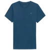 Koszulka T-shirt Męski 4F 4FSS23 TTSHM536 denim