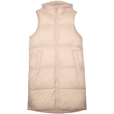 Bezrękawnik kamizelka damska 4FWAW24TVJAF143 beż