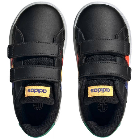 Buty Dziecięce adidas Grand Court Czarne HP8918